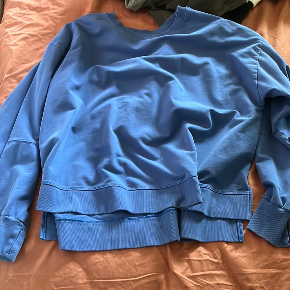 Blue crew neck from Target